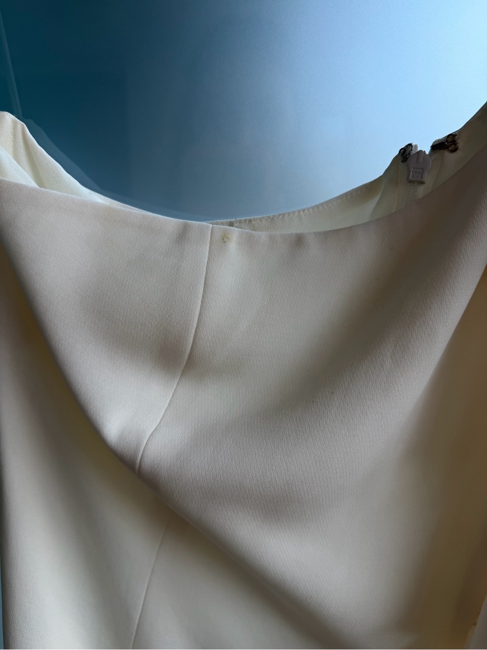 Cinq a Sept White Ruffle Midi Dress - Picture 3 of 7